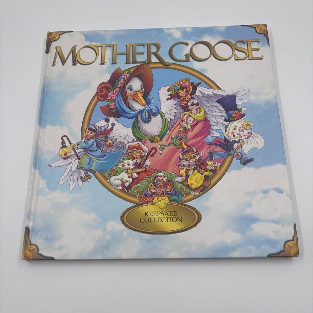 Vintage Mother Goose Keepsake Collection Hardcover Book Nursery Rhymes 2001